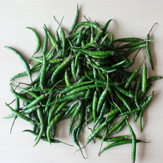 Green Chilli- (Dark Green Spicy)