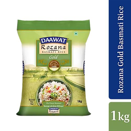 Daawat Rozana Gold Basmati Rice : 1 kg