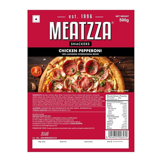 Meatzza - Chicken Pepperoni