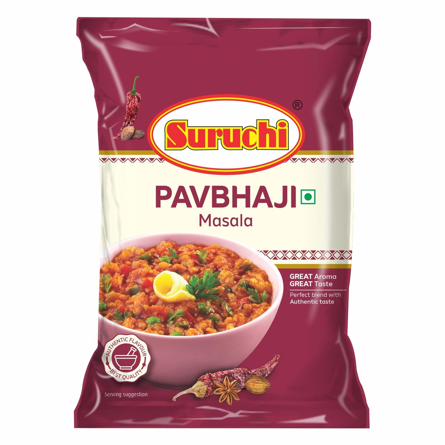 Suruchi Pav Bhaji Masala : 100 gm