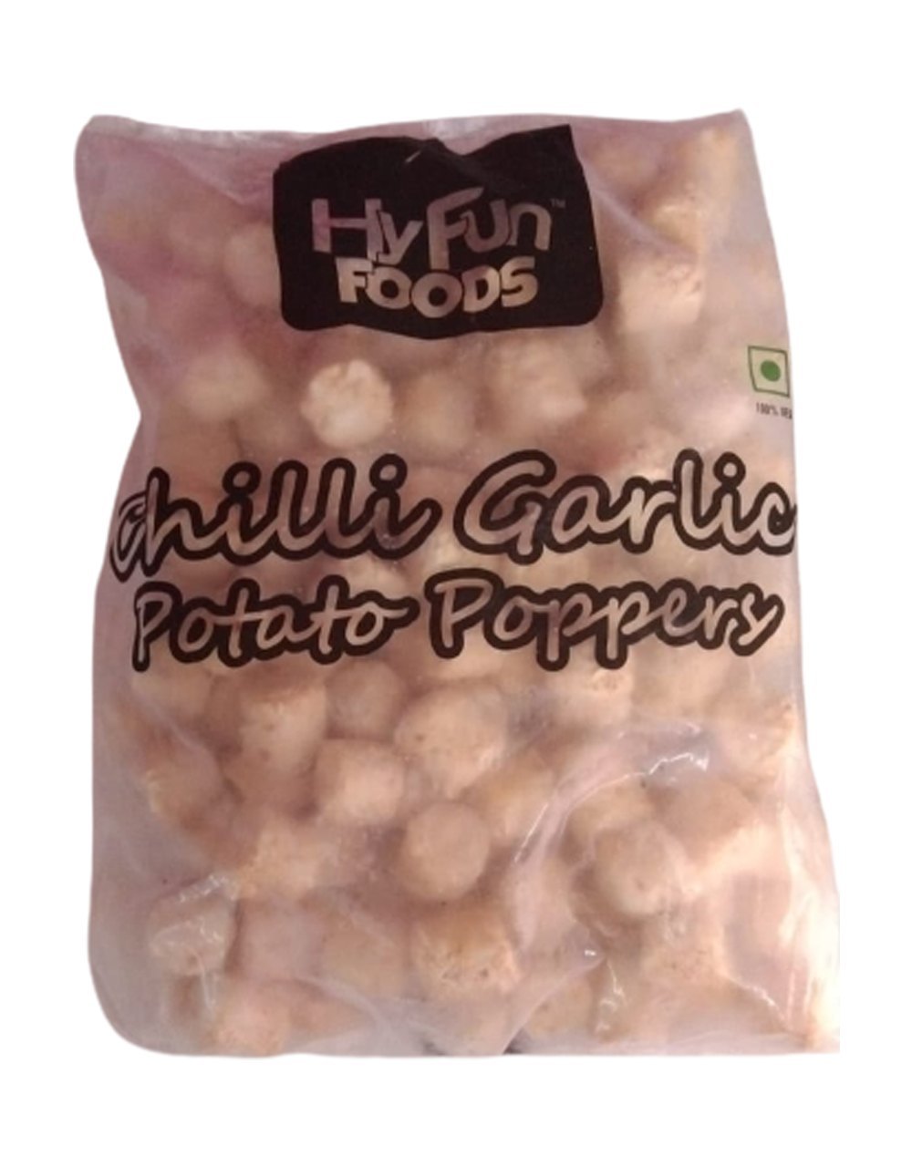 Hyfun Chilli garlic potato poppers 1.5 kg